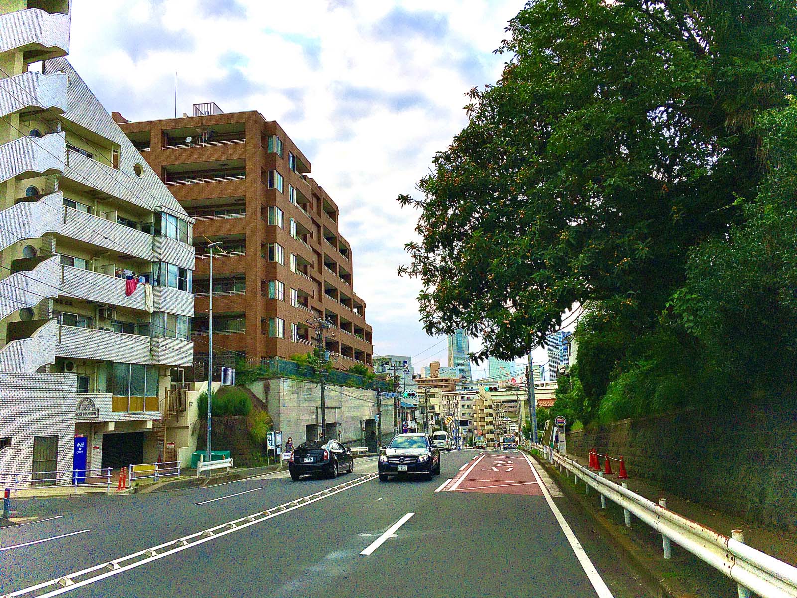 横浜の街並み